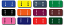 Color Coded Filing Labels - Month End Tab - Reynolds Compatible