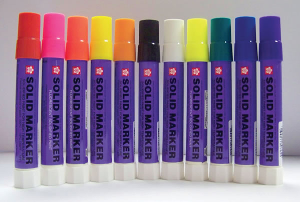 Solid Paint Markers - Grease Pens