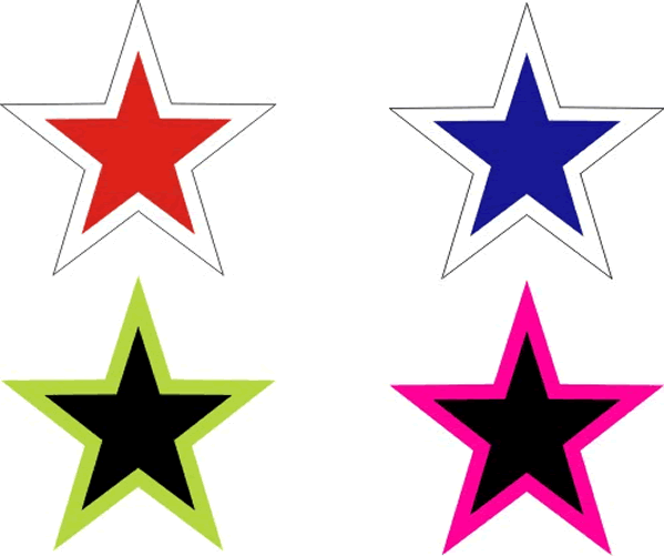 Star Decal Stickers