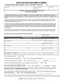 Automotive Industry Employment Application Forms