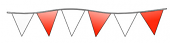 Triangle Pennant Streamers