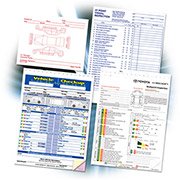 Vehicle Service Inspection Forms